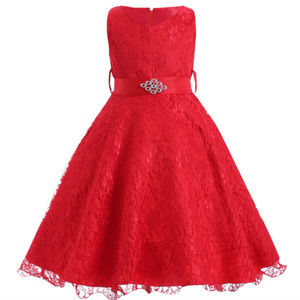 HOST PICK!! Sleeveless Girls V-Neck Lace Dress